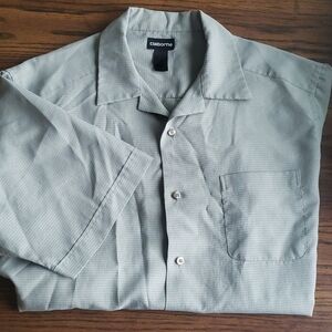 3/$20 Claiborne Green Plaid Button Up Shirt
